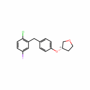 (3S)-3-[4-[(2-Chloro-5-iodophenyl)methyl]phenoxy]tetrahydrofuran