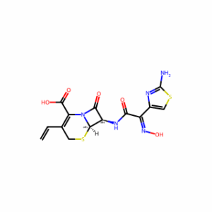 (6R,7R)-7-[[(2Z)-2-(2-Amino-4-thiazolyl)-2-(hydroxyimino)acetyl]amino]-3-ethenyl-8-oxo-5-thia-1-azabicyclo[4.2.0]oct-2-ene-2-carboxylic acid