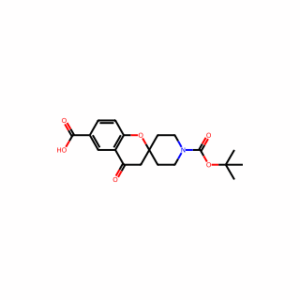 tert-Butyl 6-carboxy-4-oxospiro[chroman-2,4′-piperidine]-1′-carboxylate