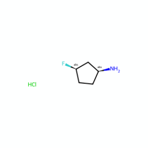 (1S,3R)-3-fluorocyclopentan-1-amine hydrochloride