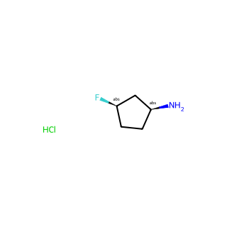 (1S,3R)-3-fluorocyclopentan-1-amine hydrochloride