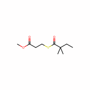 Methyl 3-((2,2-dimethylbutanoyl)thio)propanoate