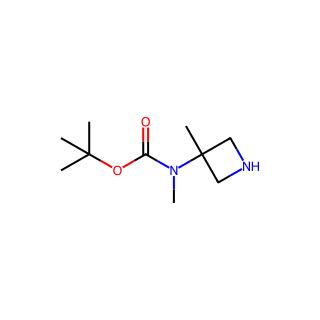 tert-Butyl methyl(3-methylazetidin-3-yl)carbamate