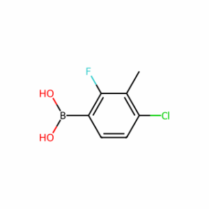 (4-Chloro-2-fluoro-3-methylphenyl)boronic acid