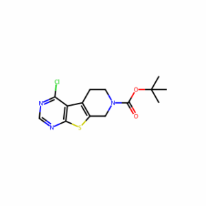 tert-Butyl 4-chloro-5,6-dihydropyrido[4′,3′:4,5]thieno[2,3-d]pyrimidine-7(8H)-carboxylate