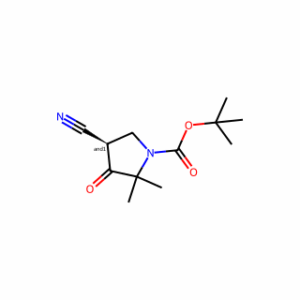 Tert-Butyl 4-Cyano-2,2-Dimethyl-3-Oxopyrrolidine-1-Carboxylate
