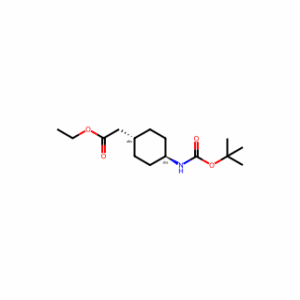 Ethyl 2-(trans-4-((tert-butoxycarbonyl)amino)cyclohexyl)acetate