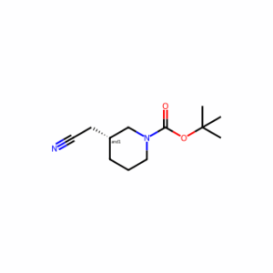 tert-butyl 3-(cyanomethyl)piperidine-1-carboxylate