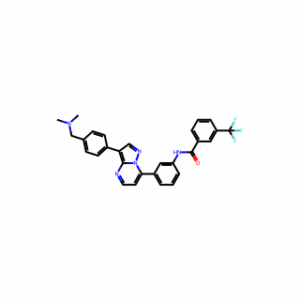 N-(3-(3-(4-((Dimethylamino)methyl)phenyl)pyrazolo[1,5-a]pyrimidin-7-yl)phenyl)-3-(trifluoromethyl)benzamide