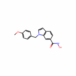 N-Hydroxy-1-(4-methoxybenzyl)-1H-indole-6-carboxamide