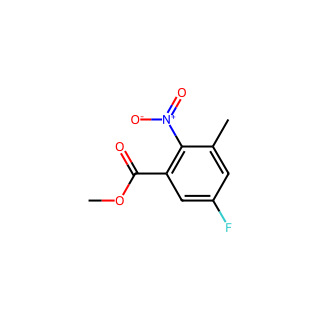 Methyl 5-fluoro-3-methyl-2-nitrobenzoate