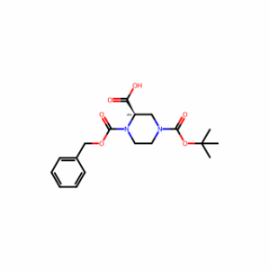 (R)-1-((Benzyloxy)carbonyl)-4-(tert-butoxycarbonyl)piperazine-2-carboxylic acid