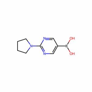 (2-(Pyrrolidin-1-yl)pyrimidin-5-yl)boronic acid
