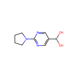(2-(Pyrrolidin-1-yl)pyrimidin-5-yl)boronic acid
