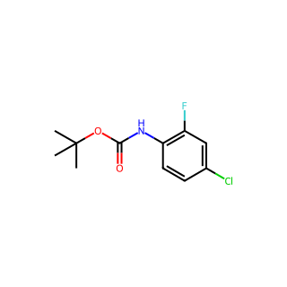 tert-Butyl (4-chloro-2-fluorophenyl)carbamate