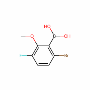 (6-Bromo-3-fluoro-2-methoxyphenyl)boronic acid