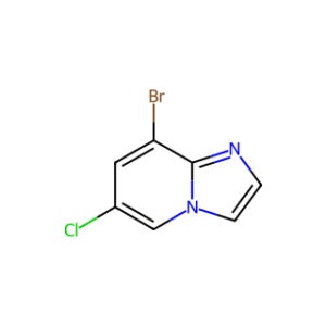 Imidazo[1,2-a]pyridine, 8-bromo-6-chloro-