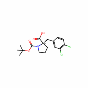 (R)-1-(tert-Butoxycarbonyl)-2-(3,4-dichlorobenzyl)pyrrolidine-2-carboxylic acid