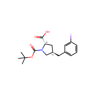 (2S,4R)-1-(tert-butoxycarbonyl)-4-(3-iodobenzyl)pyrrolidine-2-carboxylic acid