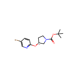(S)-tert-Butyl 3-((5-bromopyridin-2-yl)oxy)pyrrolidine-1-carboxylate
