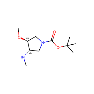 (3S,4S)-Tert-Butyl 3-Methoxy-4-(Methylamino)Pyrrolidine-1-Carboxylate
