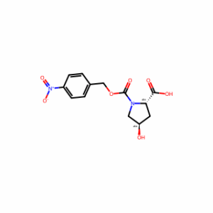 (2S,4R)-1-(4-Nitrobenzyloxycarbonyl)-4-hydroxypyrrolidine-2-carboxylic acid