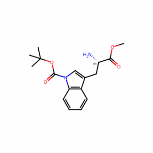 tert-Butyl 3-[(2S)-2-amino-3-methoxy-3-oxopropyl]indole-1-carboxylate
