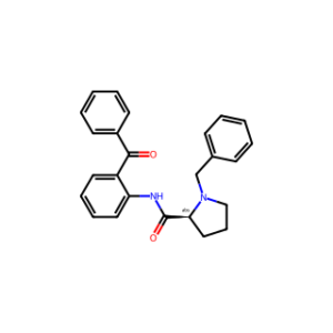 (S)-N-(2-Benzoylphenyl)-1-benzylpyrrolidine-2-carboxamide