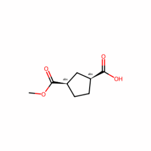 (1S,3R)-3-(Methoxycarbonyl)cyclopentanecarboxylic acid