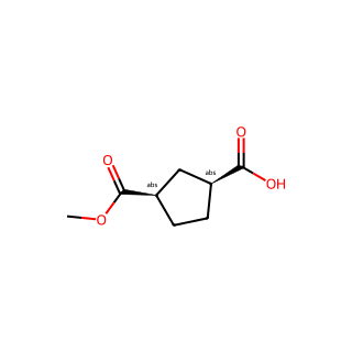 (1S,3R)-3-(Methoxycarbonyl)cyclopentanecarboxylic acid