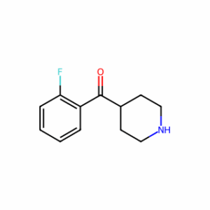 (2-Fluorophenyl)-4-piperidinyl-methanone