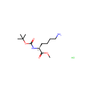 (S)-Methyl 6-amino-2-((tert-butoxycarbonyl)amino)hexanoate hydrochloride