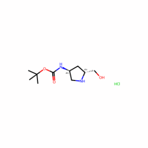 tert-Butyl ((3S,5R)-5-(hydroxymethyl)pyrrolidin-3-yl)carbamate hydrochloride