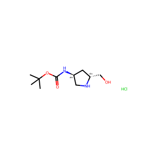 tert-Butyl ((3S,5R)-5-(hydroxymethyl)pyrrolidin-3-yl)carbamate hydrochloride