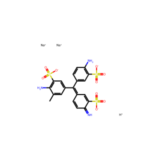 Disodium 2-amino-5-((4-amino-3-sulfophenyl)(4-imino-3-sulfonatocyclohexa-2,5-dien-1-ylidene)methyl)-3-methylbenzenesulfonate