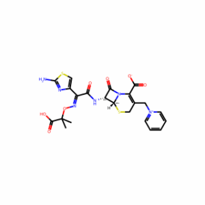 (6R,7R)-7-((Z)-2-(2-Aminothiazol-4-yl)-2-(((2-carboxypropan-2-yl)oxy)imino)acetamido)-8-oxo-3-(pyridin-1-ium-1-ylmethyl)-5-thia-1-azabicyclo[4.2.0]oct-2-ene-2-carboxylate (contains ca. 10% Na2CO3)