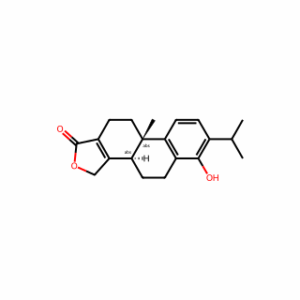 (3bR-trans)-3b,4,5,9b,10,11-hexahydro-6-hydroxy-9b-methyl-7-(1-methylethyl)-phenanthro[1,2-c]furan-1(3H)-one