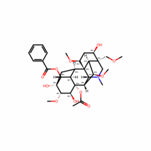 (3R,4R,6S,6aS,7R,7aR,8R,9R,10S,11S,11aR,12R,12aR,13R,14S)-11a-Acetoxy-4,9,11-trihydroxy-6,10,13-trimethoxy-3-(methoxymethyl)-1-methyltetradecahydro-2H-3,6a,12-(epiethane[1,1,2]triyl)-7,9-methanonaphtho[2,3-b]azocin-8-yl benzoate