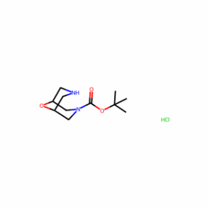 tert-butyl 9-oxa-3,7-diazabicyclo[3.3.1]nonane-3-carboxylate hydrochloride