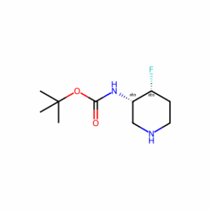 tert-Butyl ((3S,4R)-4-fluoropiperidin-3-yl)carbamate