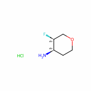 (3R,4R)-3-Fluorotetrahydro-2H-pyran-4-amine hydrochloride
