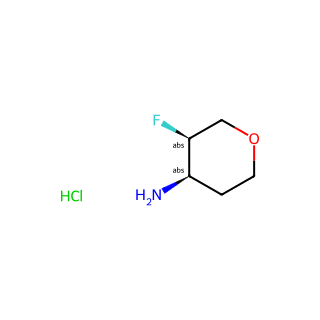 (3R,4R)-3-Fluorotetrahydro-2H-pyran-4-amine hydrochloride