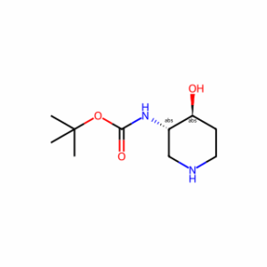 tert-butyl N-[(3S,4S)-4-hydroxypiperidin-3-yl]carbamate