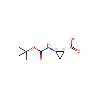 trans-2-tert-Butoxycarbonylamino-cyclopropanecarboxylic acid