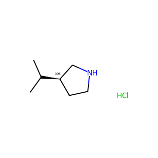 (3S)-3-(propan-2-yl)pyrrolidine hydrochloride
