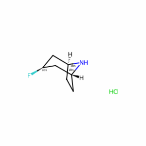 (1R,3s,5S)-3-fluoro-8-azabicyclo[3.2.1]octane hydrochloride
