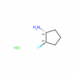 trans-2-fluorocyclopentan-1-amine hydrochloride