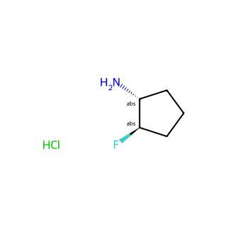 trans-2-fluorocyclopentan-1-amine hydrochloride