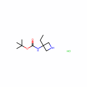 Tert-Butyl (3-ethylazetidin-3-yl)carbamate hydrochloride