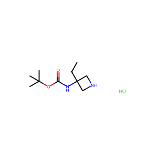 Tert-Butyl (3-ethylazetidin-3-yl)carbamate hydrochloride